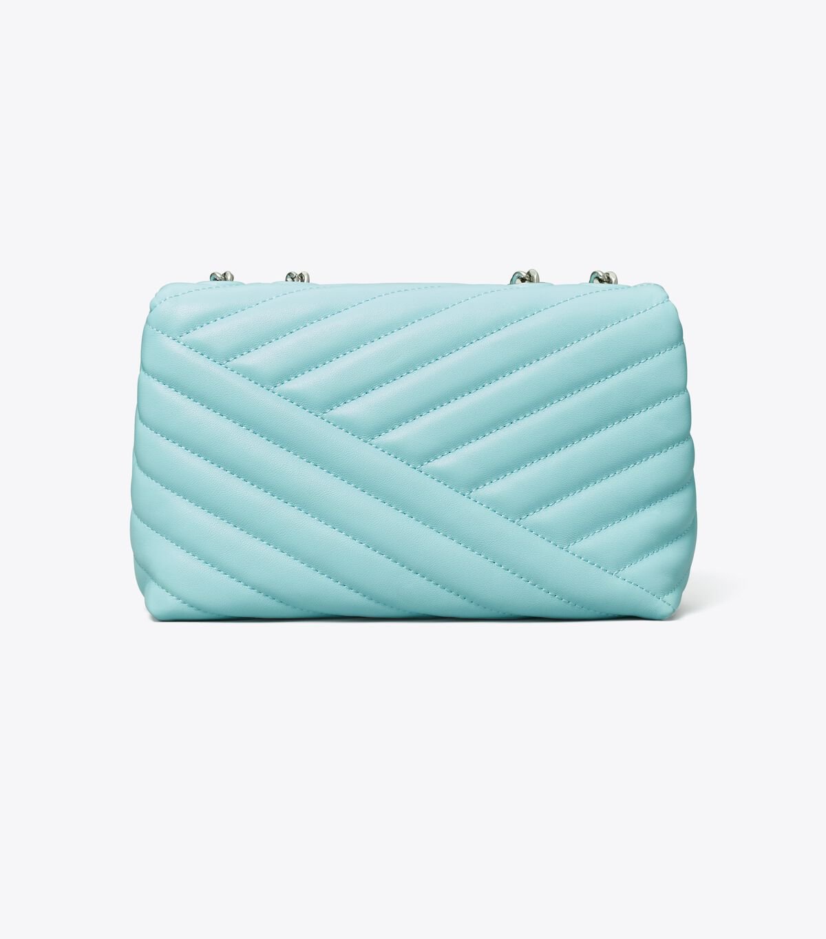 Azure Tory Burch Small Kira Chevron Convertible Women's Shoulder Bags | OUTLET-94860719