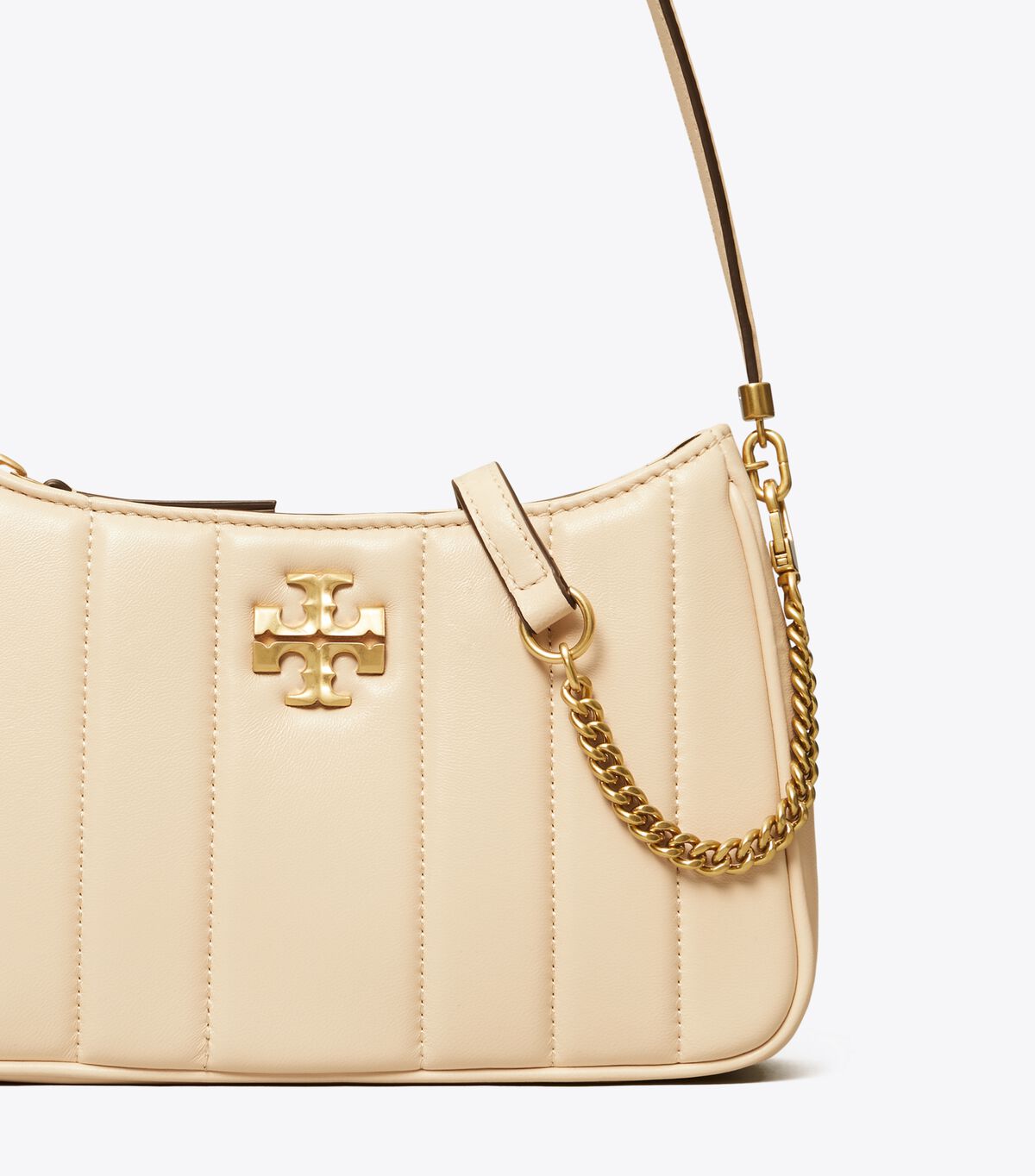 Beige / Gold Tory Burch Kira Women's Mini Bag | OUTLET-31452699