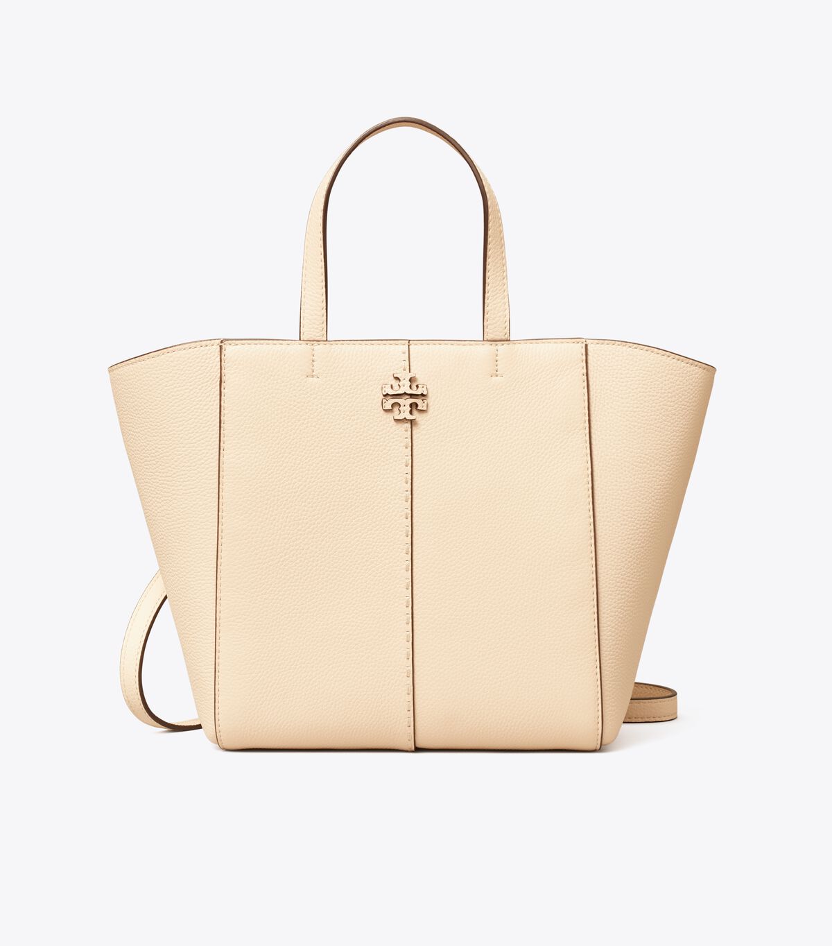 Beige Tory Burch Mcgraw Carryall Women's Satchel Bags | OUTLET-19342789