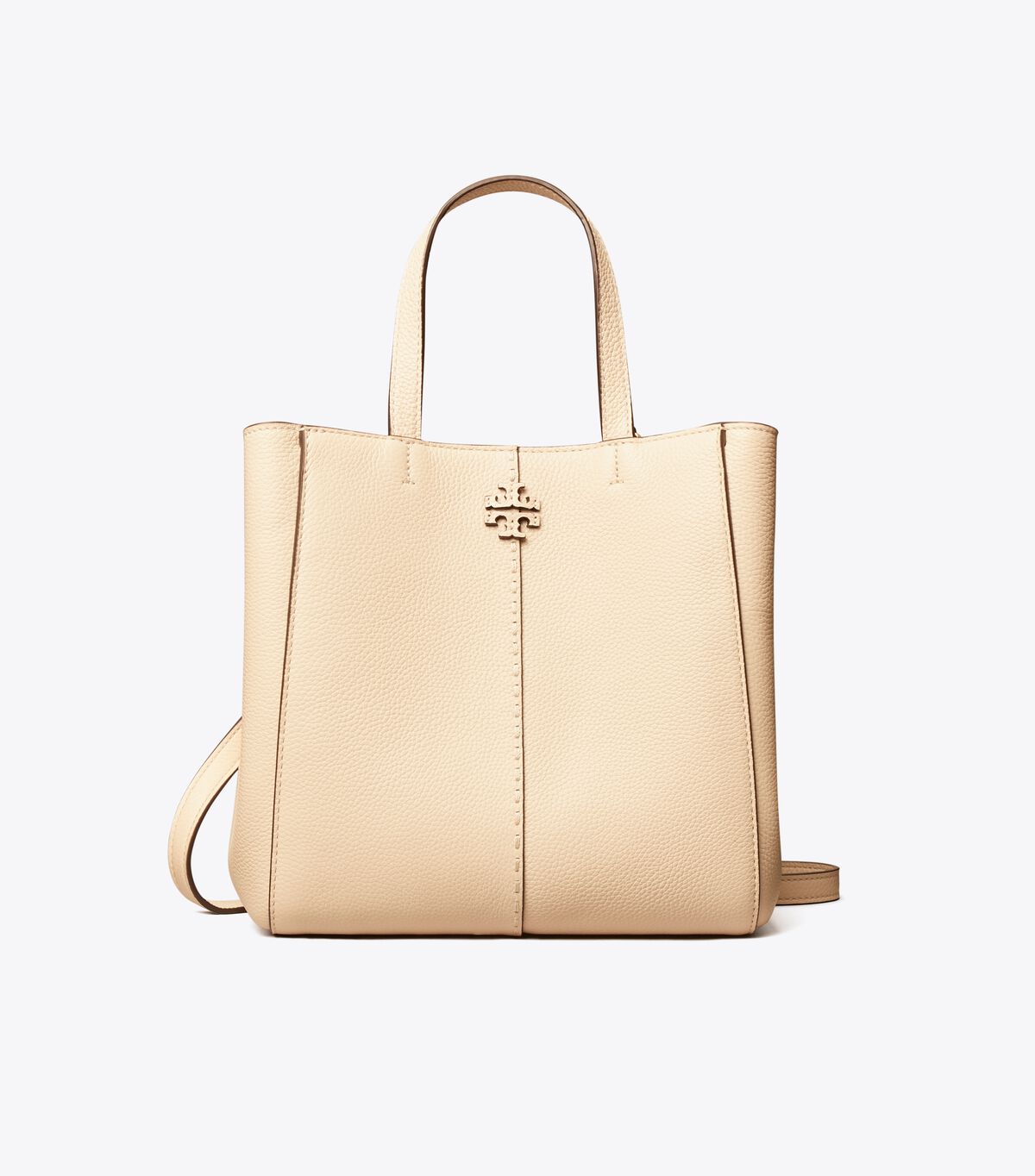 Beige Tory Burch Mcgraw Carryall Women's Satchel Bags | OUTLET-19342789