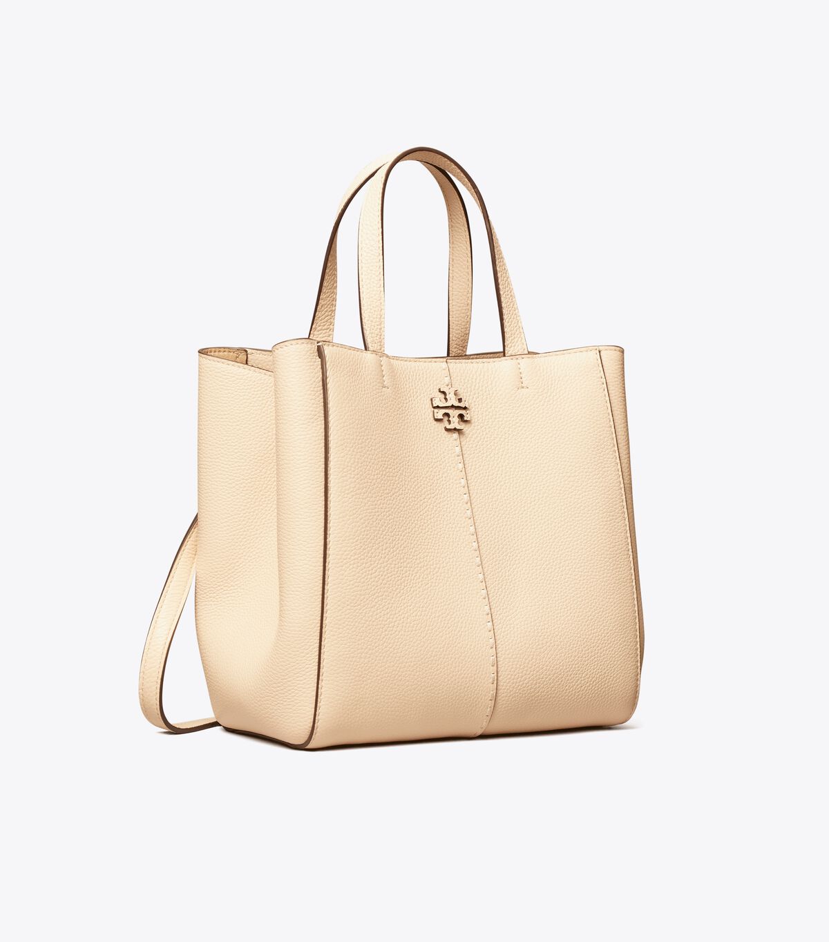 Beige Tory Burch Mcgraw Carryall Women's Satchel Bags | OUTLET-19342789