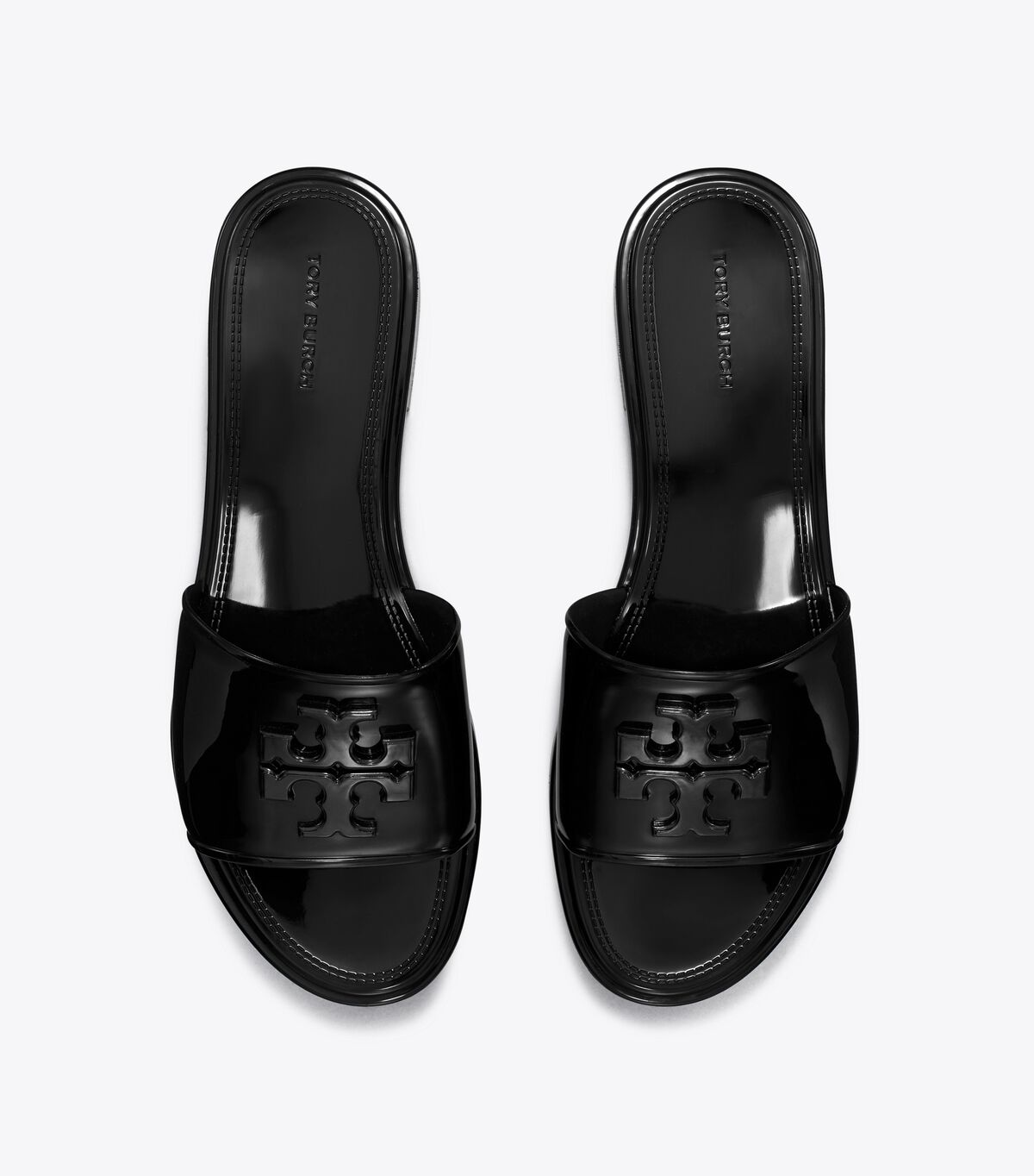 Black Tory Burch Eleanor Jelly Women's Sandals | OUTLET-41306589