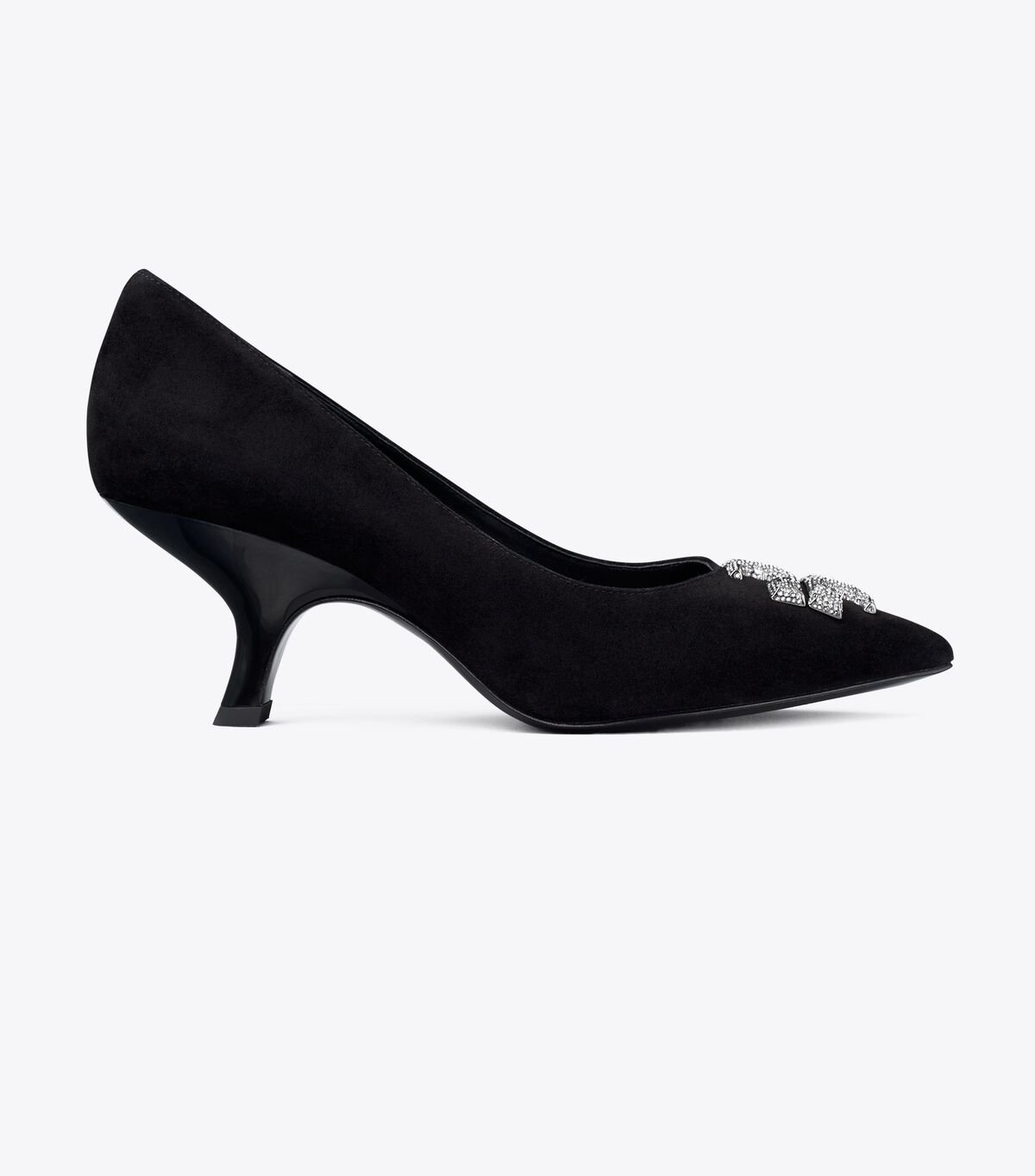 Black Tory Burch Eleanor Pavé Women's Heels | OUTLET-56981709