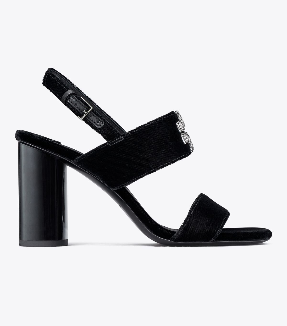 Black Tory Burch Eleanor Pavé Women's Heels | OUTLET-59073419