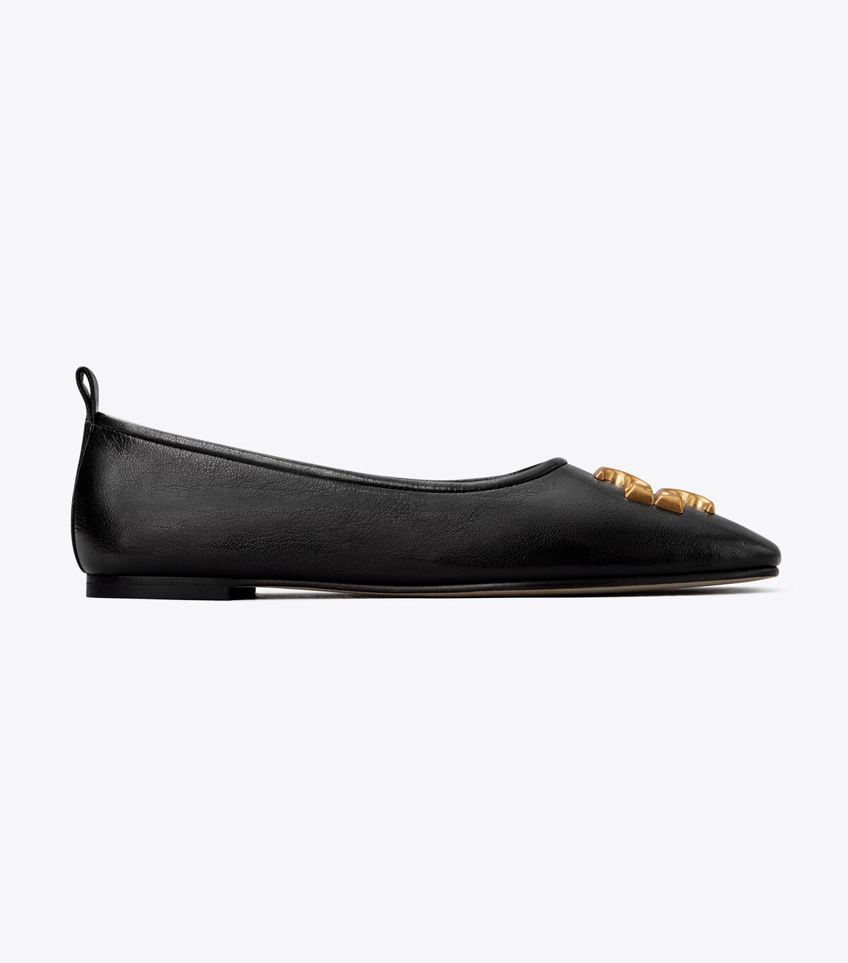 Black Tory Burch Eleanor Women's Ballet Flats | OUTLET-94257369