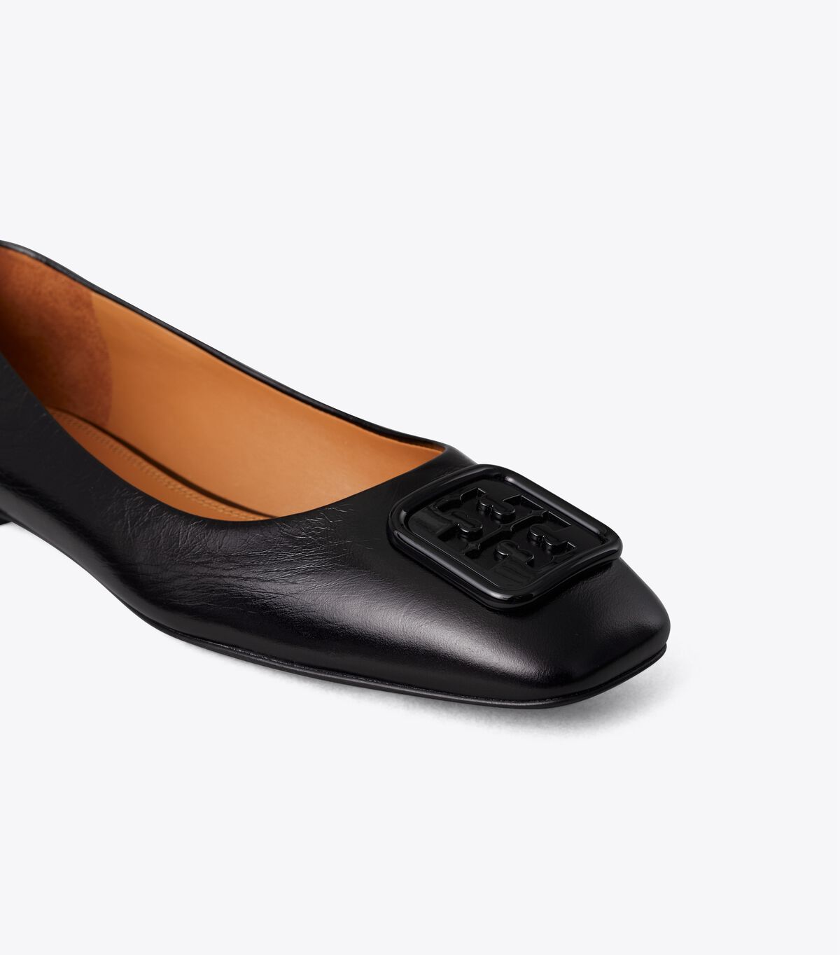 Black Tory Burch Georgia Women's Ballet Flats | OUTLET-60534919