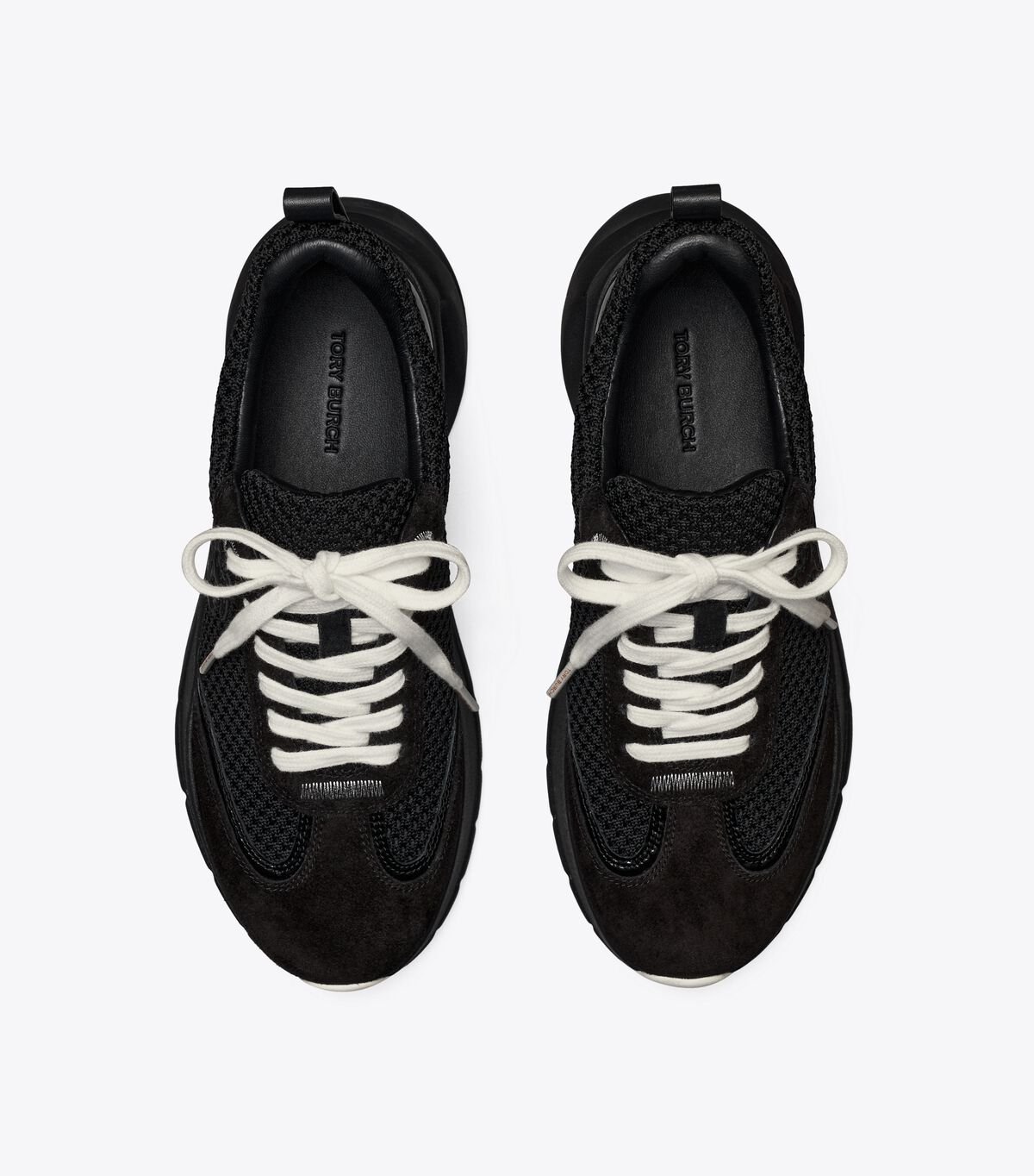 Black Tory Burch Good Luck Women's Sneakers | OUTLET-48739219