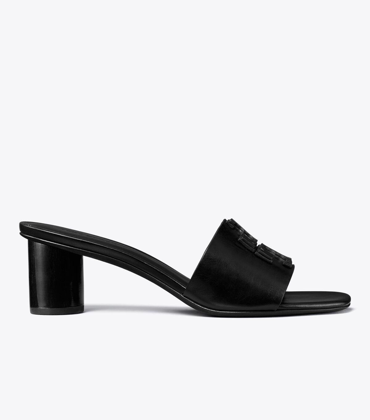 Black Tory Burch Ines Wide Women's Heels | OUTLET-54791829