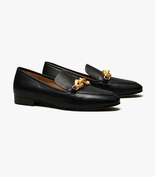 Black Tory Burch Jessa Women\'s Loafers | OUTLET-43916589