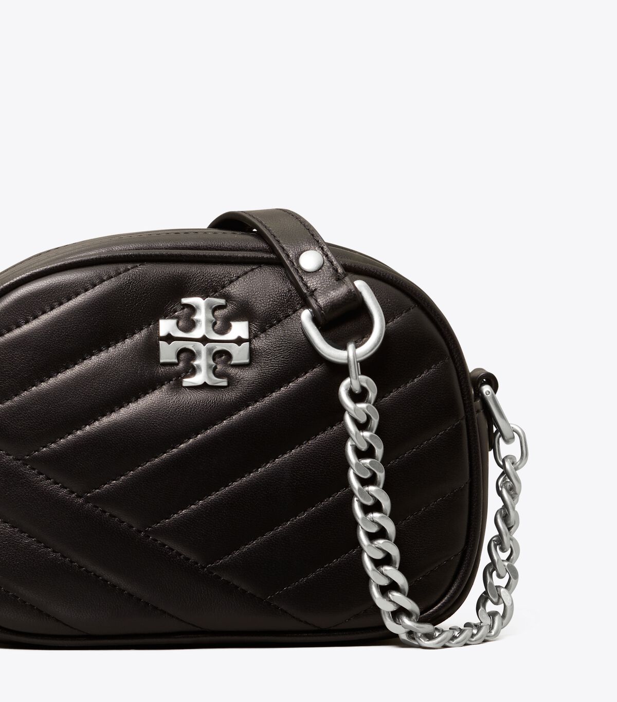 Black Tory Burch Kira Chevron Small Women's Mini Bag | OUTLET-76509139