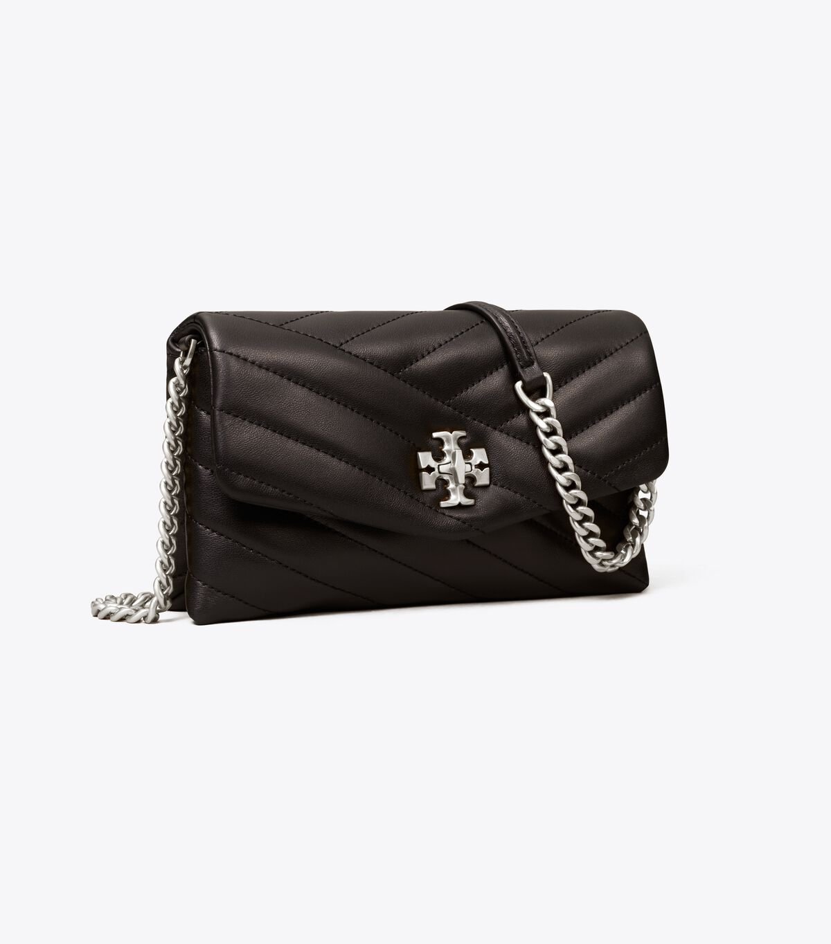 Black Tory Burch Kira Chevron Women\'s Mini Bag | OUTLET-32597409