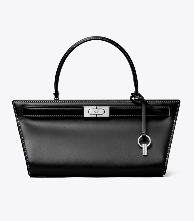 Black Tory Burch Lee Radziwill Women's Satchel Bags | OUTLET-27196389