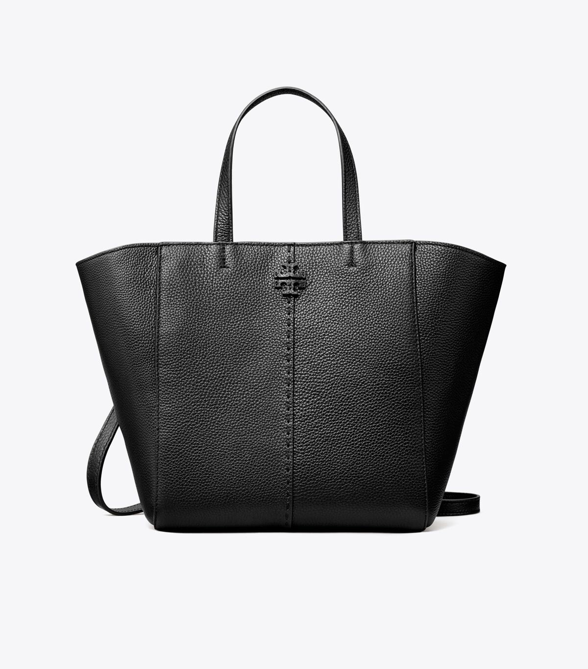 Black Tory Burch Mcgraw Carryall Women's Tote Bags | OUTLET-13540969