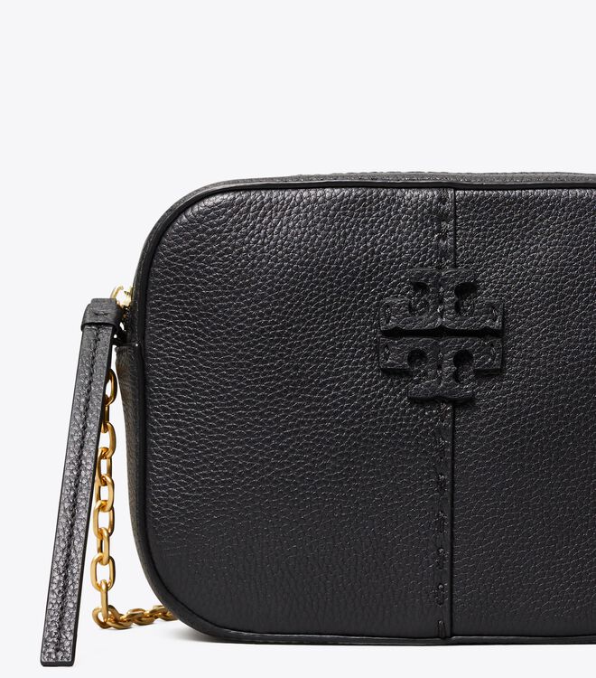 Black Tory Burch Mcgraw Women's Crossbody Bags | OUTLET-63049279