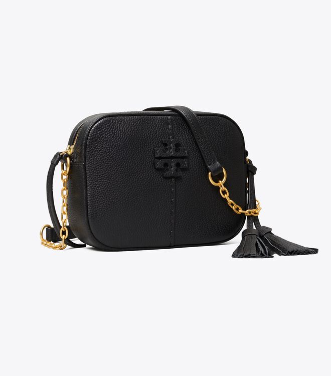 Black Tory Burch Mcgraw Women\'s Crossbody Bags | OUTLET-63049279