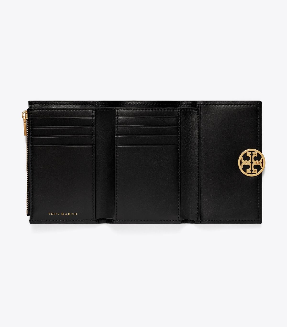 Black Tory Burch Medium Miller Women's Wallets | OUTLET-95432709