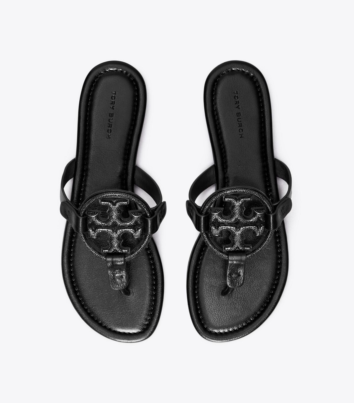 Black Tory Burch Miller Pavé Women's Sandals | OUTLET-53170849