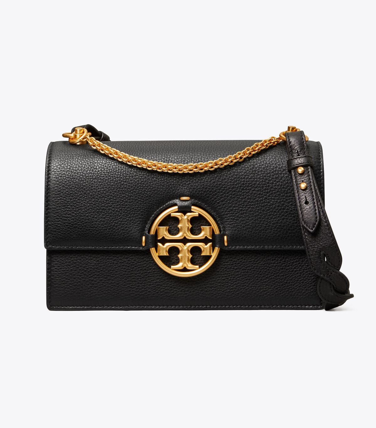 Black Tory Burch Miller Women's Crossbody Bags | OUTLET-03165879