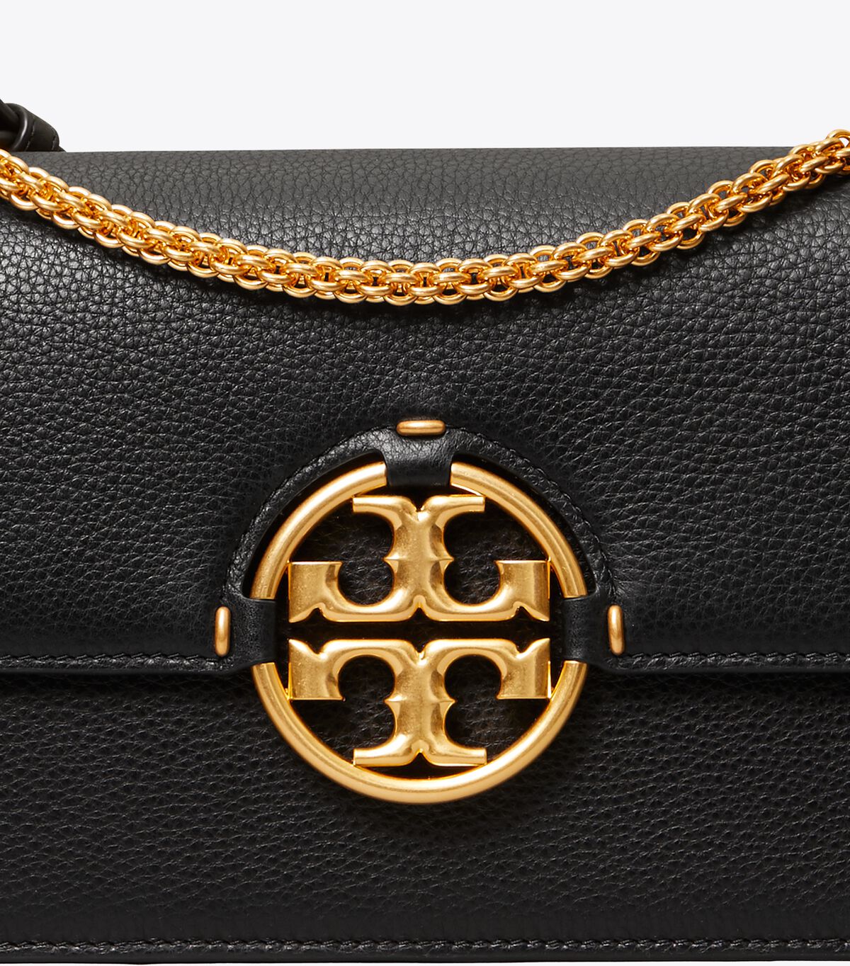 Black Tory Burch Miller Women's Crossbody Bags | OUTLET-03165879