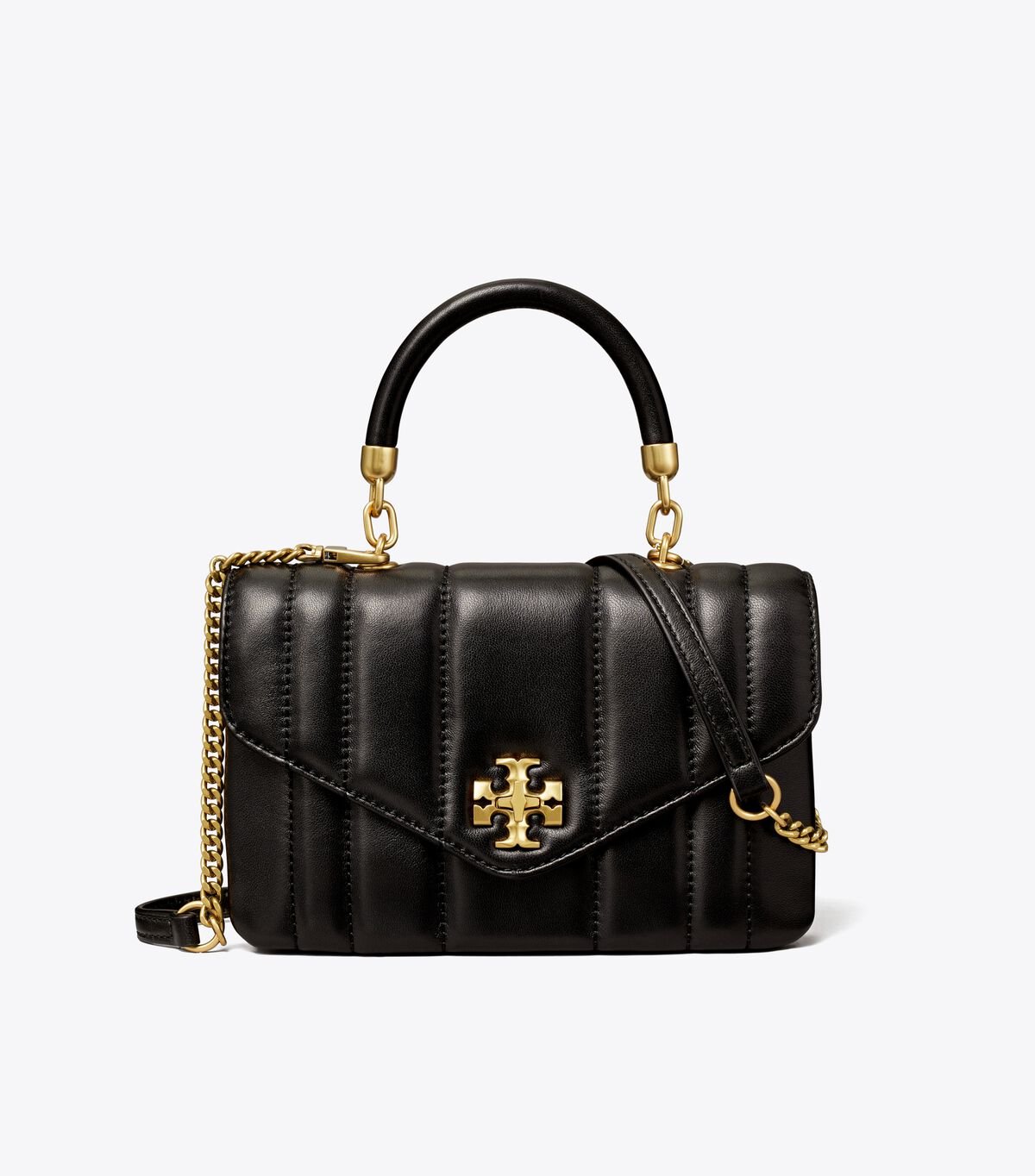 Black Tory Burch Mini Kira Women's Satchel Bags | OUTLET-86092179