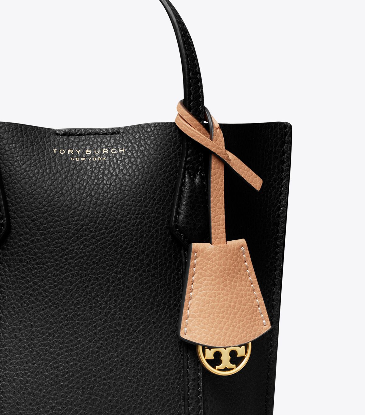 Black Tory Burch Mini Perry Women's Tote Bags | OUTLET-45867039