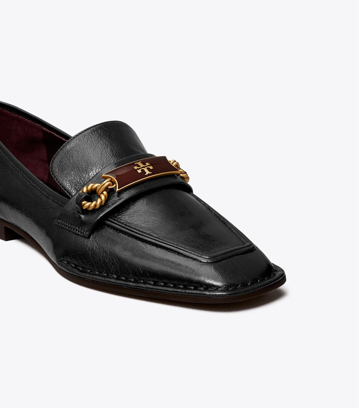 Black Tory Burch Perrine Women's Loafers | OUTLET-26489079