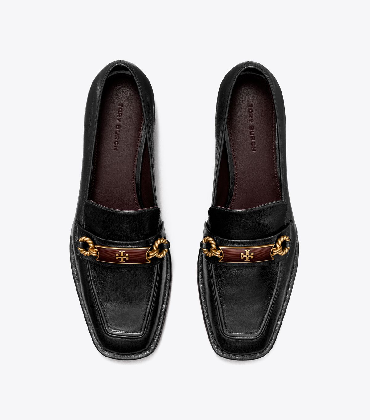 Black Tory Burch Perrine Women's Loafers | OUTLET-26489079