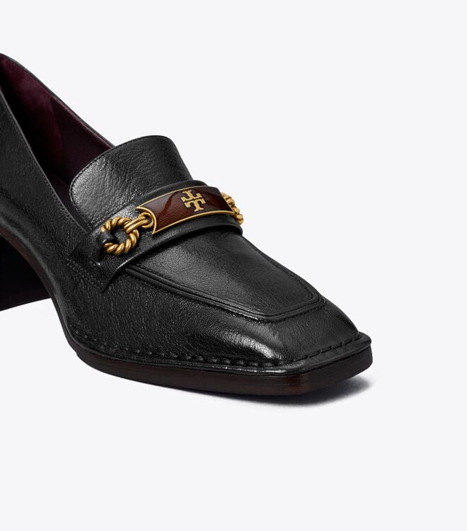 Black Tory Burch Perrine Women's Loafers | OUTLET-28154969