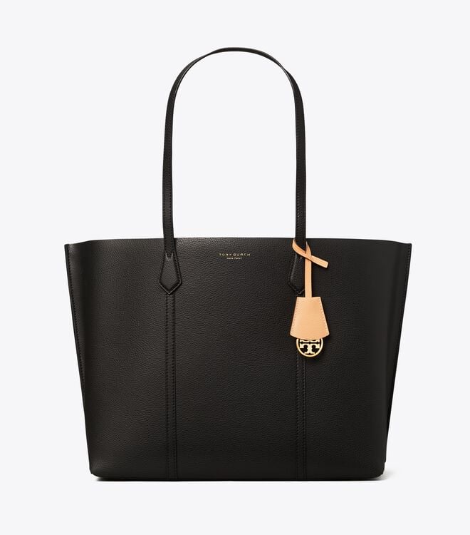 Black Tory Burch Perry Women's Tote Bags | OUTLET-40136259