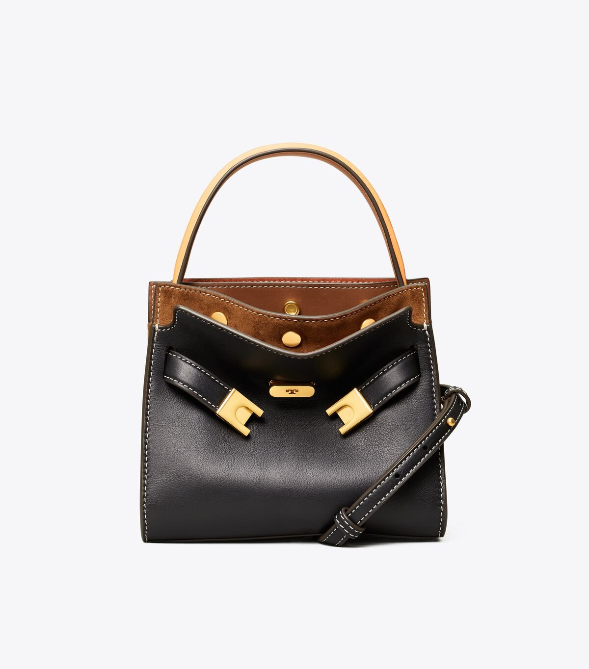 Black Tory Burch Petite Lee Radziwill Women's Mini Bag | OUTLET-10596239