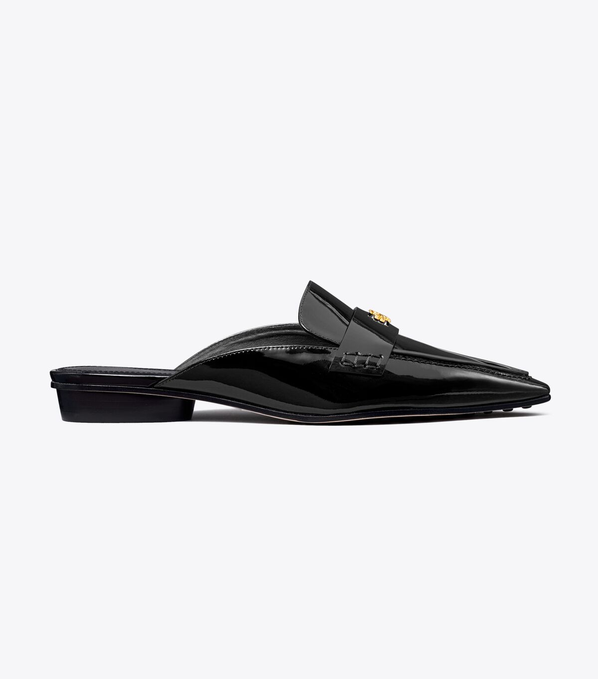 Black Tory Burch Pointed Backless Women's Loafers | OUTLET-30248659