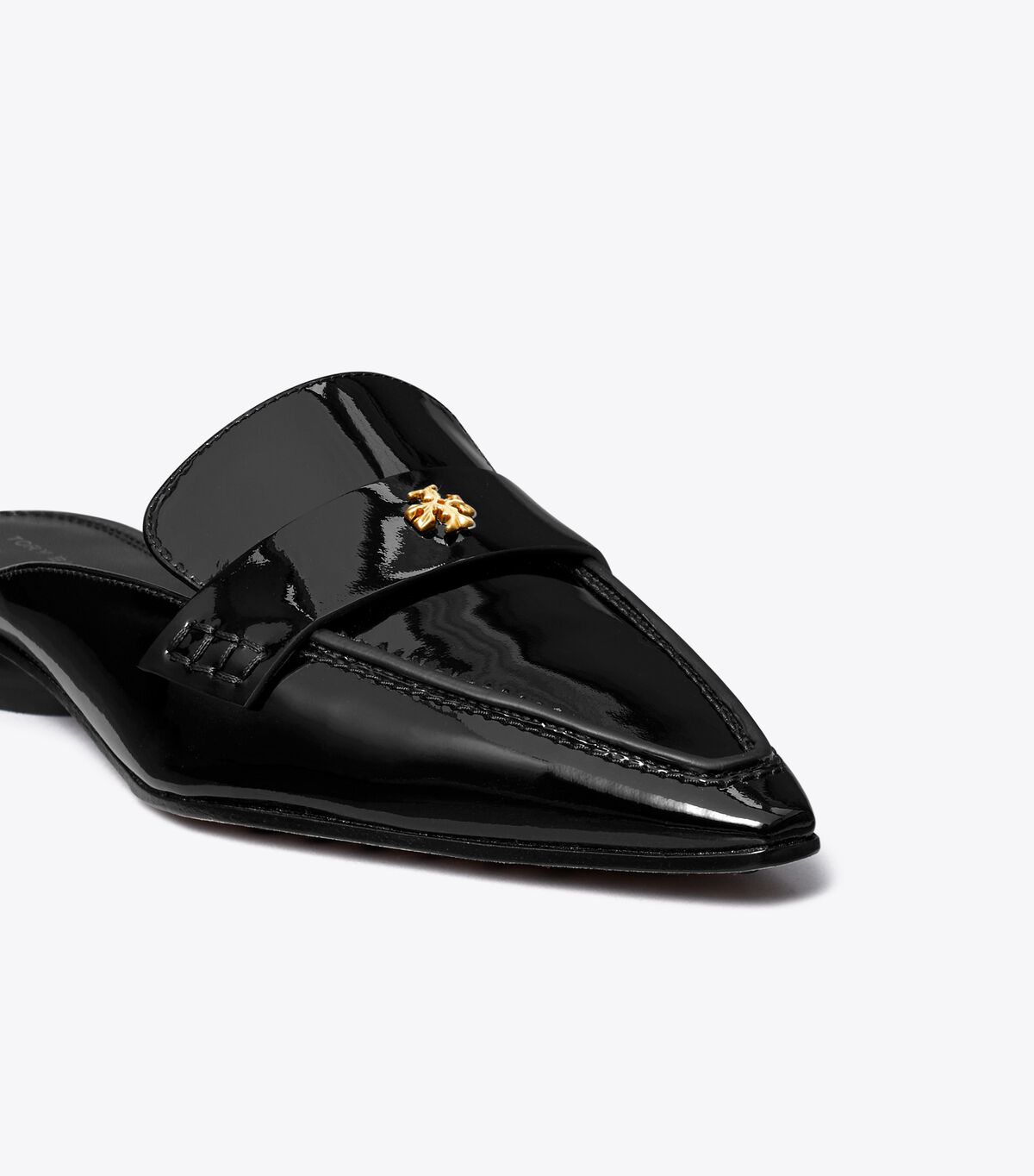 Black Tory Burch Pointed Backless Women's Loafers | OUTLET-30248659