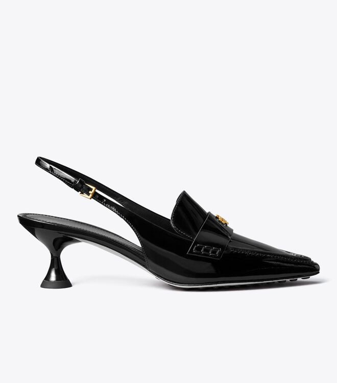 Black Tory Burch Pointed Women's Mules | OUTLET-40813599