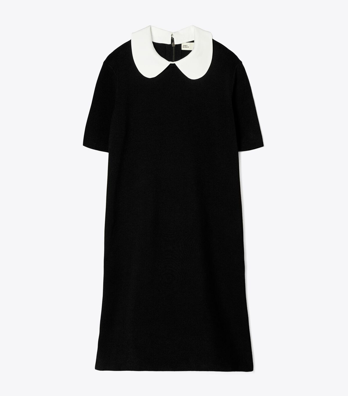 Black Tory Burch Poplin Collar Women\'s Dress | OUTLET-40731589