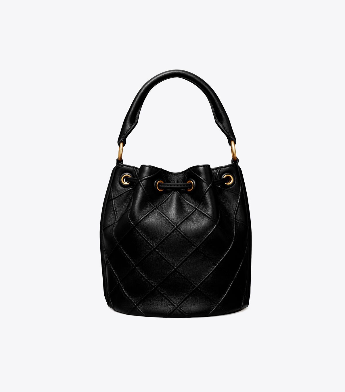 Black Tory Burch Small Fleming Soft Women's Bucket Bags | OUTLET-21049839