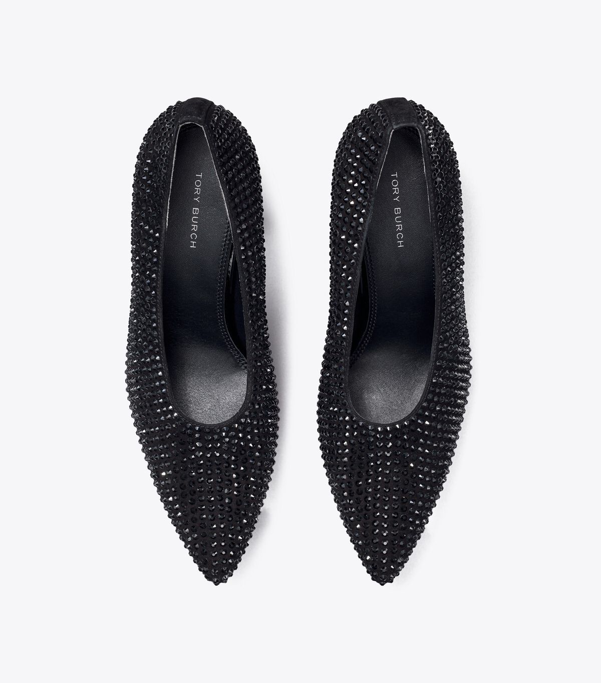 Black Tory Burch Studded Women's Heels | OUTLET-47698539