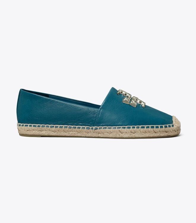 Blue Tory Burch Eleanor Women's Ballet Flats | OUTLET-57603289