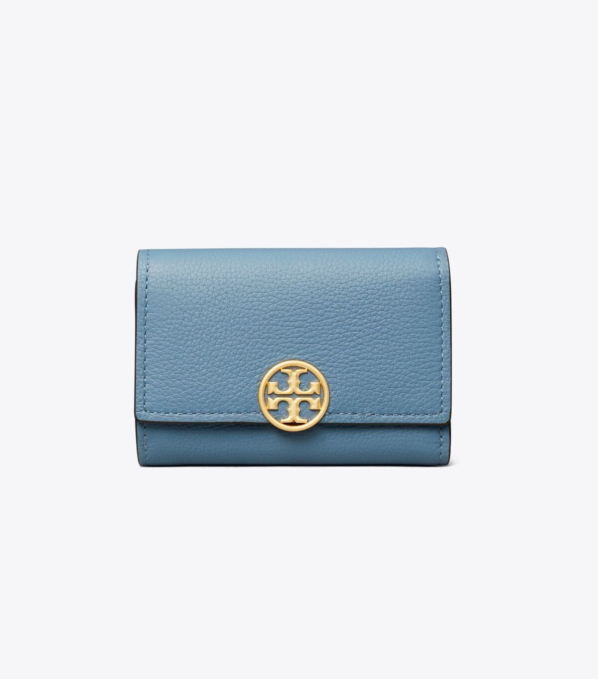 Blue Tory Burch Medium Miller Women's Wallets | OUTLET-48017529