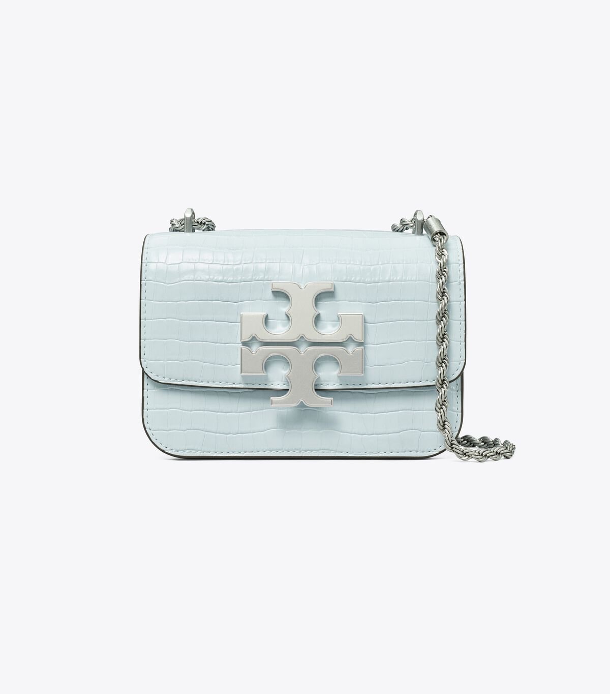 Blue Tory Burch Small Eleanor Embossed Women's Shoulder Bags | OUTLET-04812379