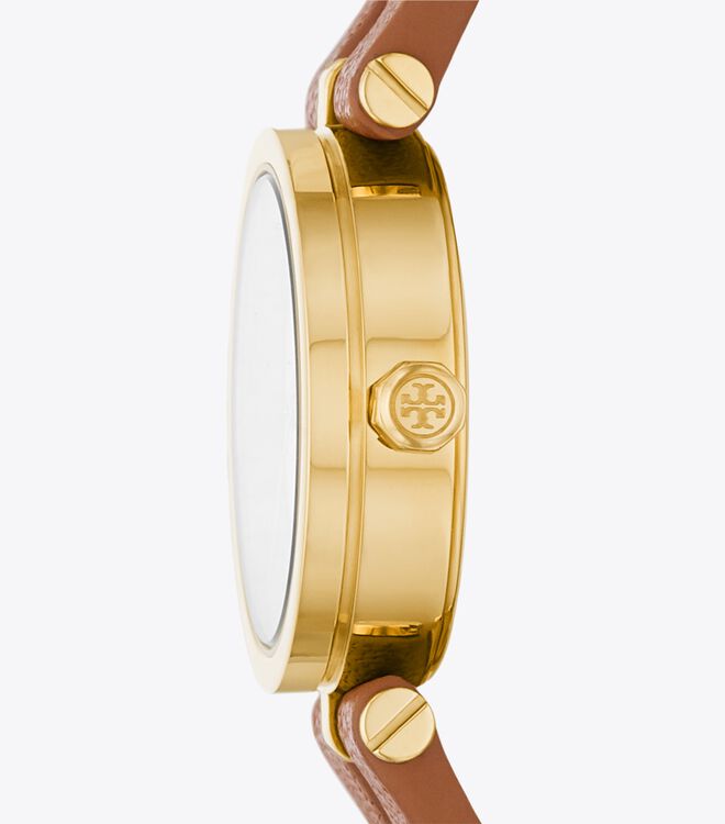 Brown / Gold Tory Burch Kira Women's Watches | OUTLET-67402399