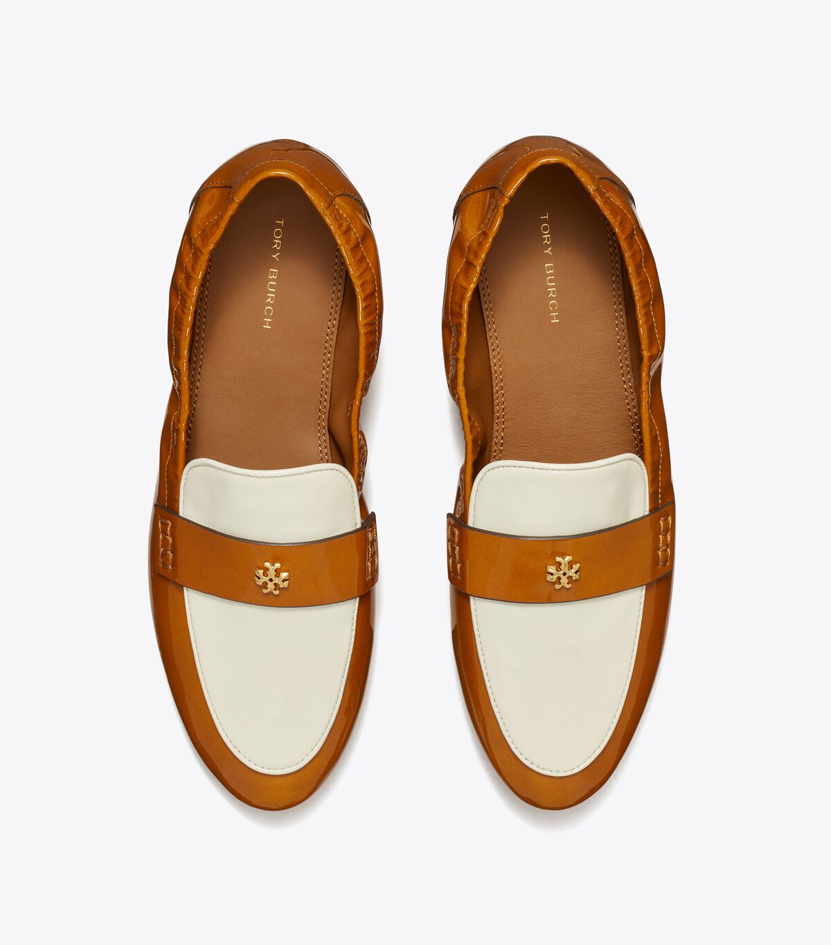 Brown Tory Burch Eleanor Women's Ballet Flats | OUTLET-12736049