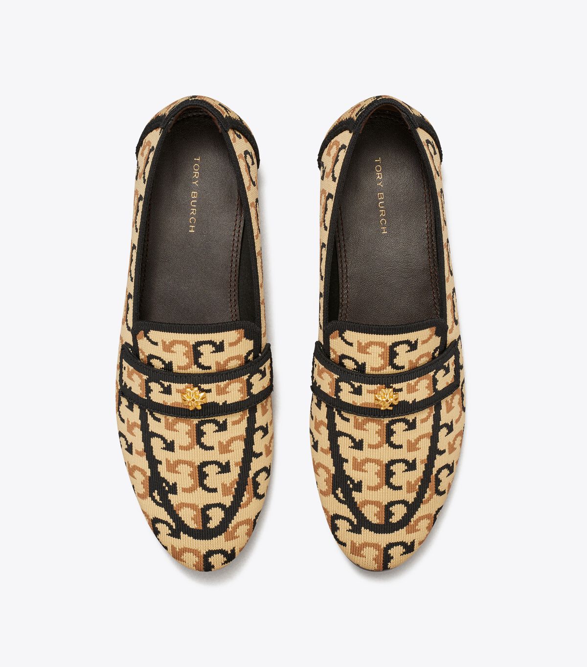 Brown Tory Burch Eleanor Women's Ballet Flats | OUTLET-94368709