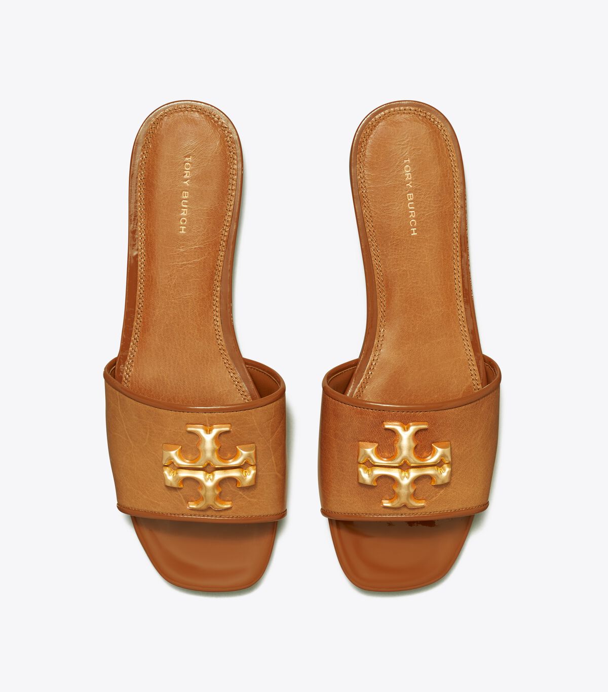 Brown Tory Burch Eleanor Women's Sandals | OUTLET-83529609