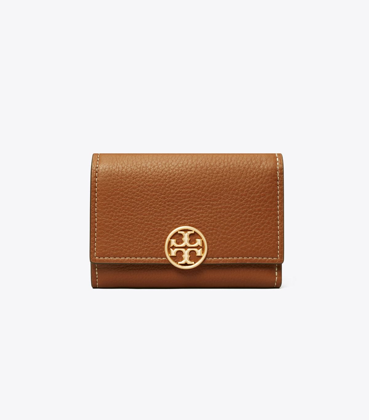 Brown Tory Burch Medium Miller Women's Wallets | OUTLET-32471969