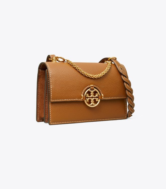 Brown Tory Burch Miller Mini Women\'s Shoulder Bags | OUTLET-08139769