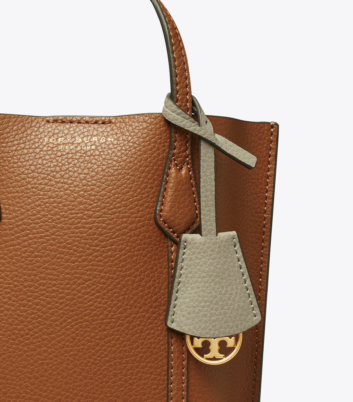 Brown Tory Burch Mini Perry Women's Tote Bags | OUTLET-54683099