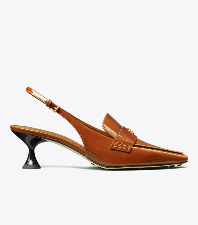 Brown Tory Burch Pointed Women's Mules | OUTLET-97602839