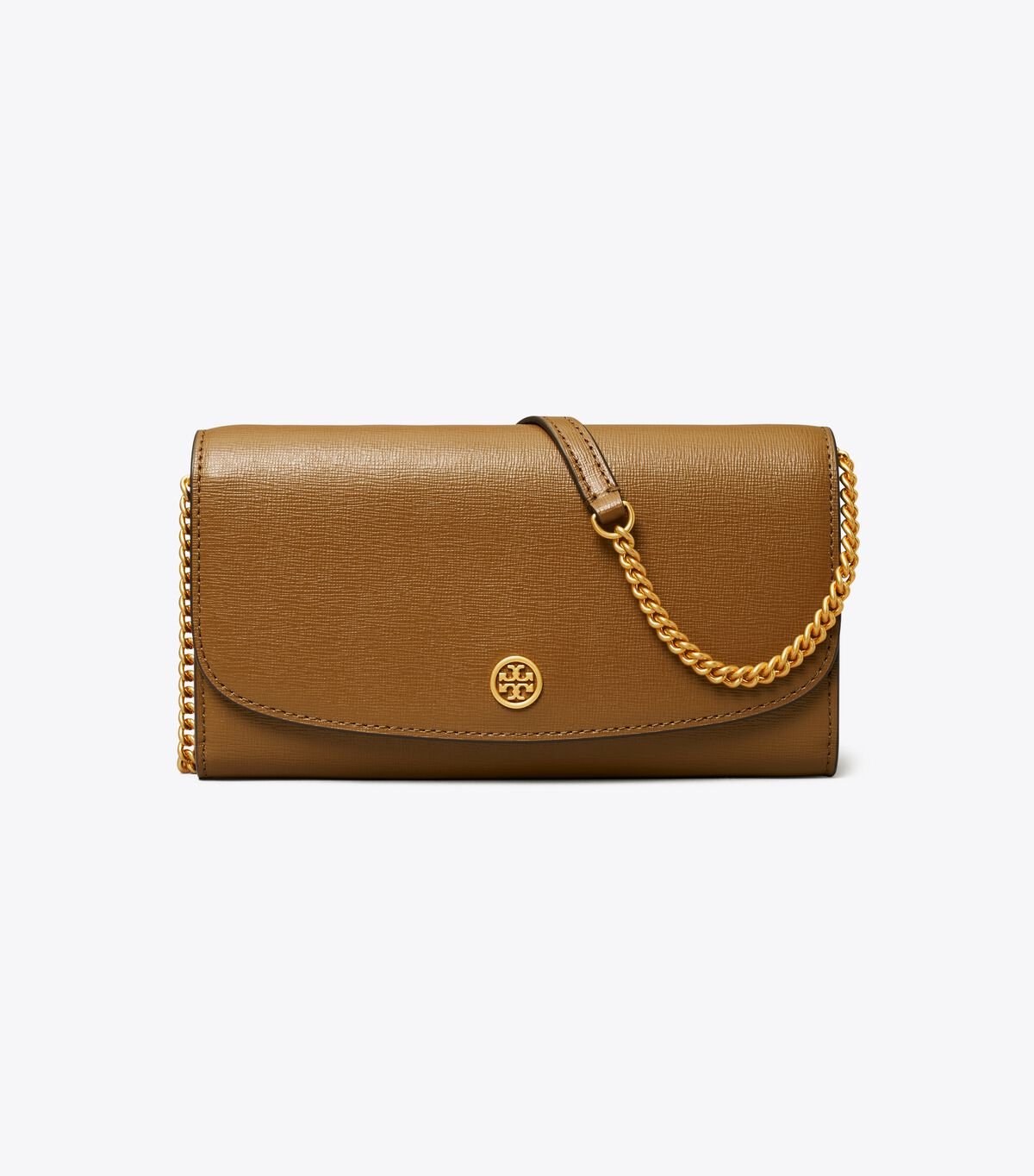 Brown Tory Burch Robinson Women's Wallets | OUTLET-16379089