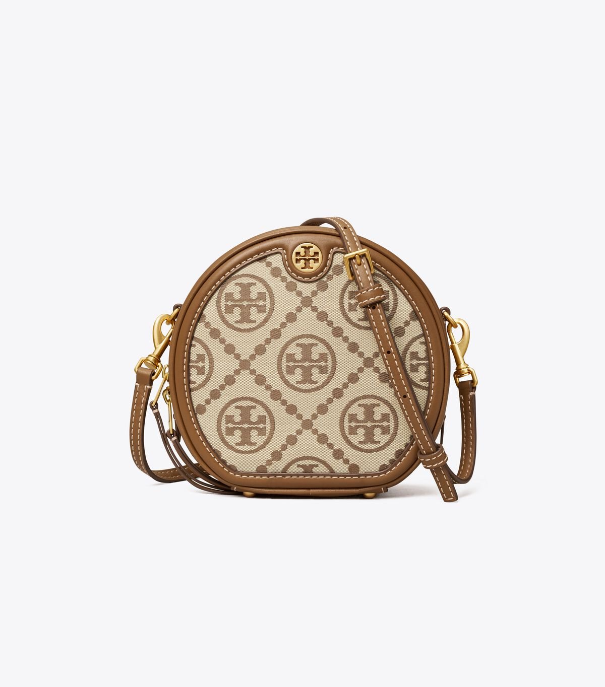 Brown Tory Burch T Monogram Jacquard Women's Mini Bag | OUTLET-78352649