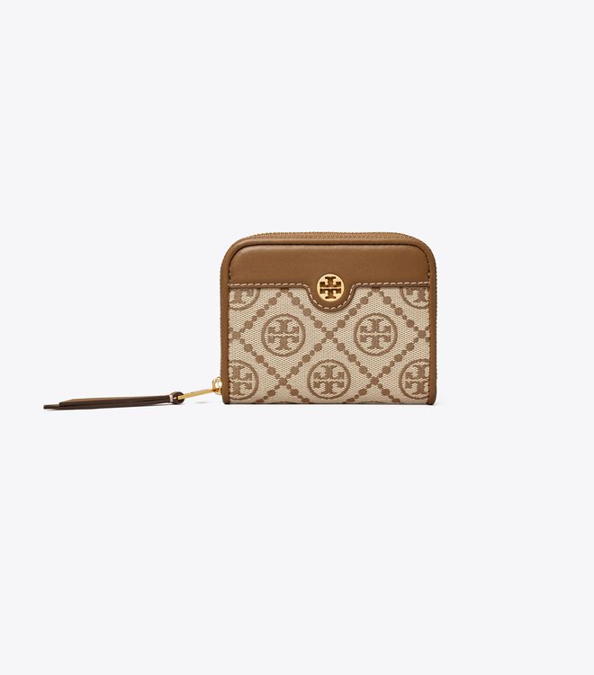 Brown Tory Burch T Monogram Women's Card Case | OUTLET-19670539